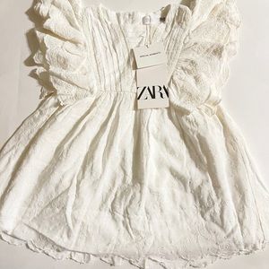 NWT Zara Lace and Eyelet dress 18-24mo